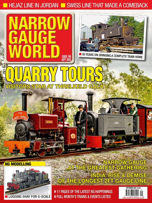 Title details for Narrow Gauge World by Warners Group Publications Plc - Available
